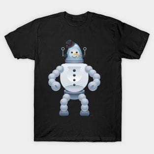 Snowbot, Snowman-Robot Hybrid T-Shirt